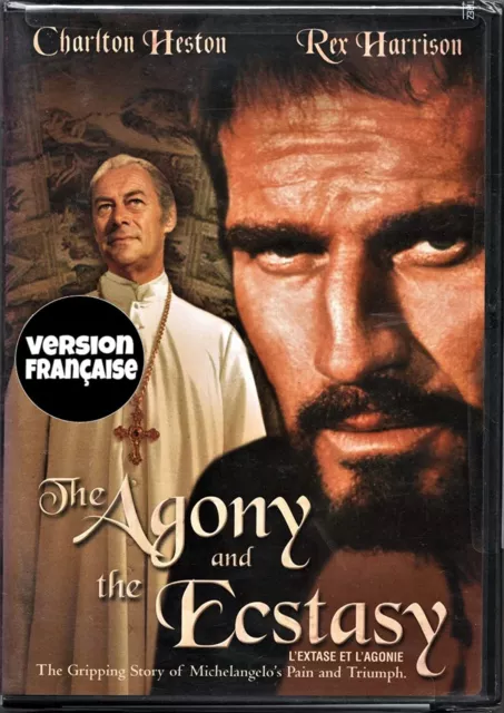 DVD - The Agony and the Ecstasy - Charlton Heston - [Bilingual] - New