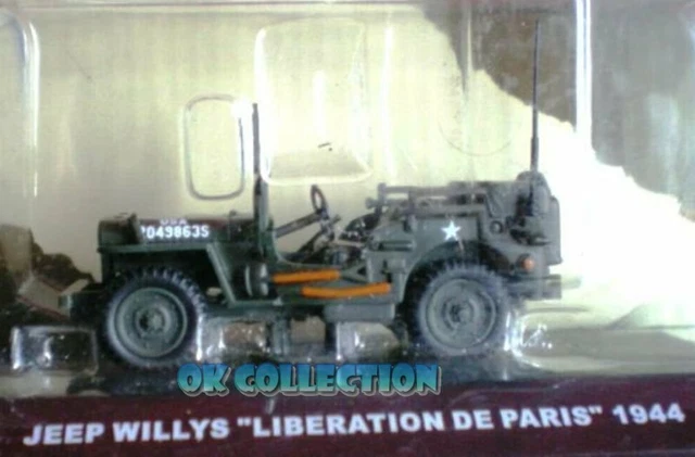 Jeep Willys Liberation De Paris - 1944 Scara 1:43, 1:72