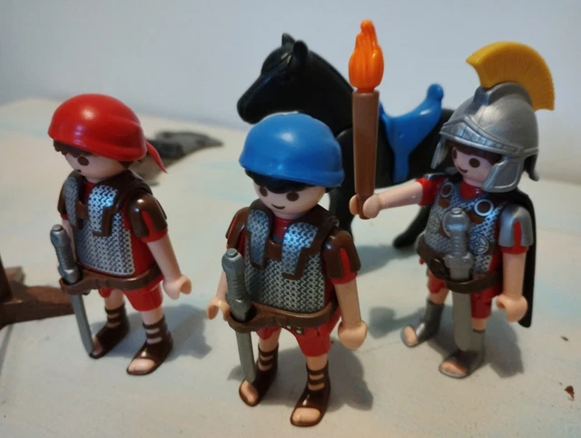 Lot Playmobil Romains / Légionnaires / Centurions - Occasion, Figurines Collection