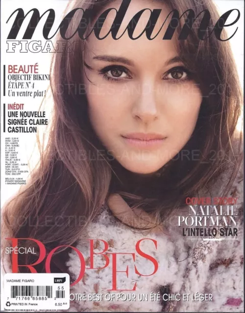 Natalie Portman Madame Figaro Magazine France French July 2012