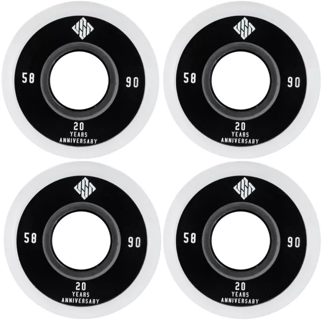 USD Inliner Inlineskates Rolle TEAM 58mm/90a 4er Pack Rollenset 2024 Wheel