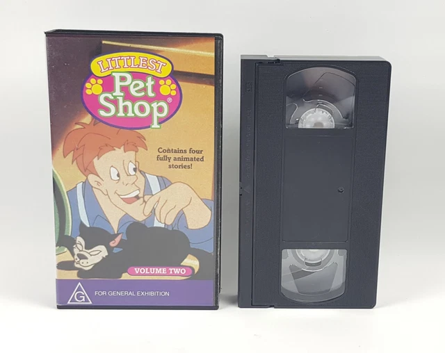 LITTLEST PET SHOP Volume 2 Cartoon Kids VHS PAL Video Tape 90s 1995