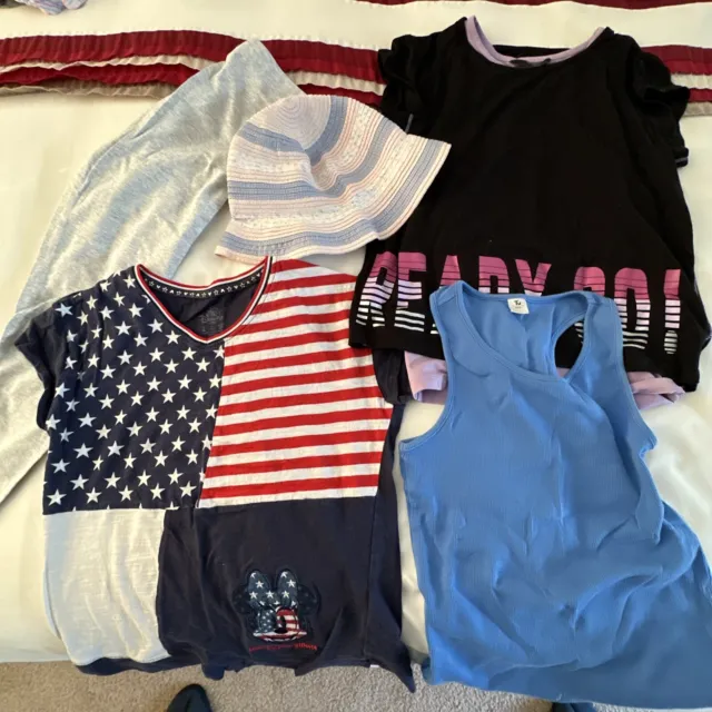age 10-11 girls summer clothes bundle
