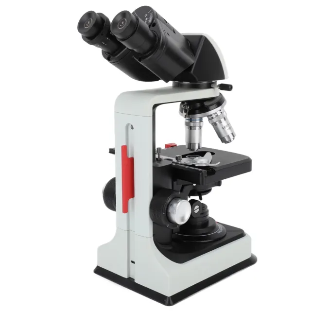 Compound Binocular Microscope Professional Biological W/ Plan Achromat 40X‑5000X