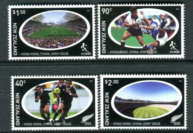 2004 New Zealand - Rugby Seven's MUH Set of 4 Stamps