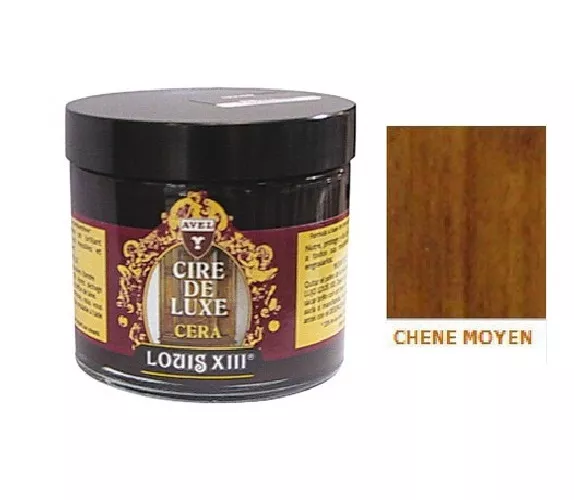 Cire De Luxe Pate Bois Meuble Chene Moyen Louis 13 Avel 250 Ml