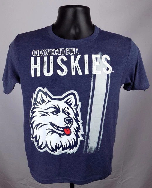 Connecticut Huskies Shirt Boy's XL (16 - 18) Blue Uconn Shirt New NCAA ST115