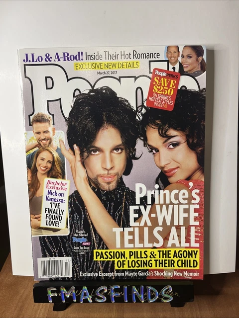 W9 2017 PRINCE Ex-wife Tells All March 27 PEOPLE Magazine Newsstand £18 ...