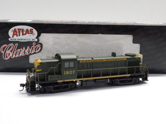 HO SCALE Atlas Canadian National ALCO RS-3 Diesel Locomotive Train C.N. #1807