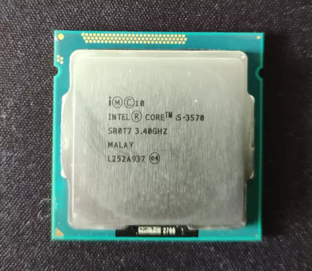 Intel Core I5-3570 3.4Ghz socket 1155 Quad Core SR0T7