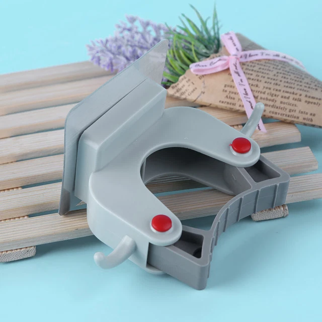 KITCHEN STICKY WALL Mop Broom Storage Holder Rack Home Broom Organizer