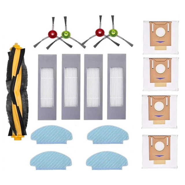 4 Panni Lavabili E Riutilizzabili Per Robot Aspirapolvere Deebot N10 E N10 Plus – Accessori Di Ricambio Originali – Morbidi E Assorbenti