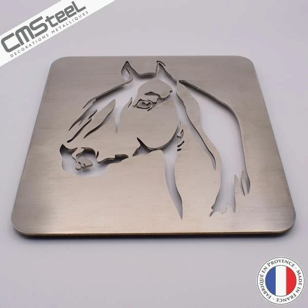 Dessous De Plat Ovale Inox Le Pirou Thiers - 27x21 Cm, Occasion