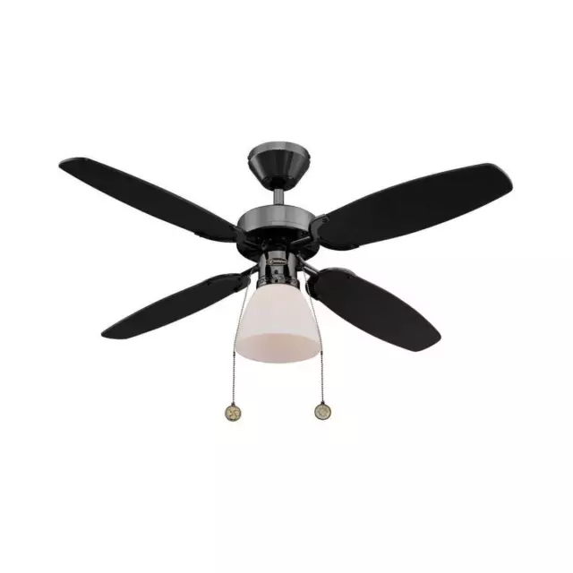 Moderne Decken Ventilator Lampe Westinghouse CAPITOL Metal 105 cm mit Zugschnur