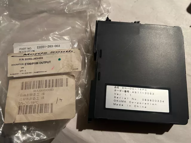 Okuma E100/P100 Output Board p/nE0351-263-003