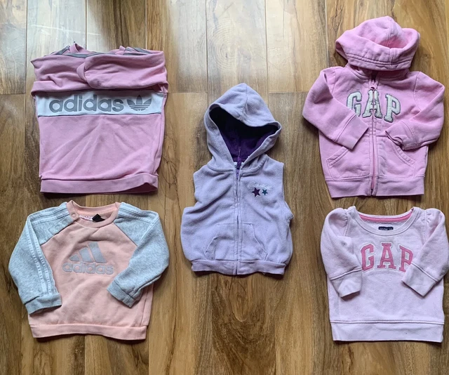 Pacchetto Abbigliamento Designer Bambine Lotto Lavoro Adidas Converse Gap 3-6-9M