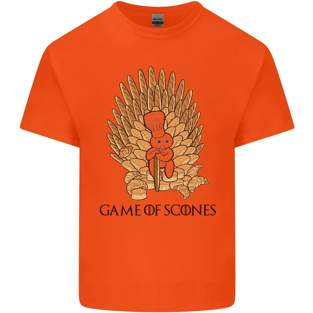 T-shirt bambini Game of Scones parodia film divertente GOT 10