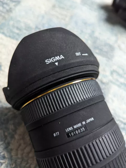 SIGMA 10-20mm F4-5.6 EX DC HSM Canon EFS Mount Ultra Wide Angle Lens