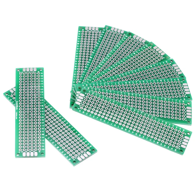 10 Stück 2cm X 8cm Doppelseiten Prototyping DIY Löten Universal PCB Schaltung