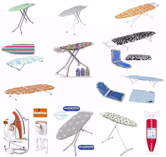 Steel Ironing Boards Large With Legs Table Top / Foldable Iron Board Anti Slip