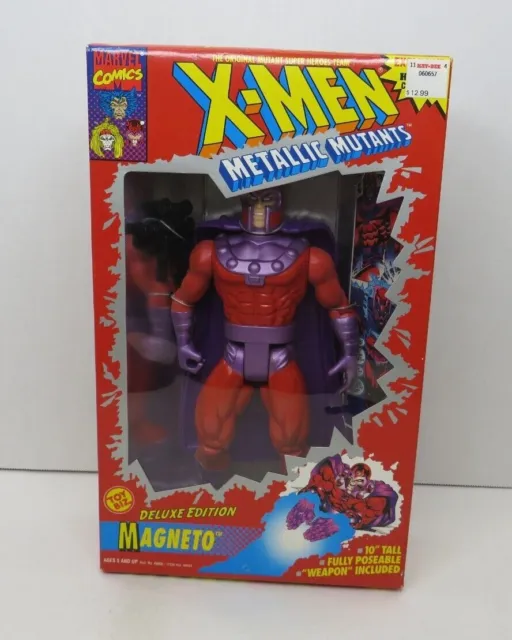Magneto Metallic Mutants 10" DELUXE Edition The Uncanny X-Men ToyBiz NEW MIB