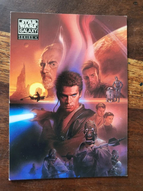 Episode II  Star Wars Galaxy Series 2   Card #91 Tsuneo Sanda Concept Artwork