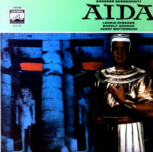 Giuseppe Verdi - Aida (Grosser Querschnitt) LP (VG/VG) .