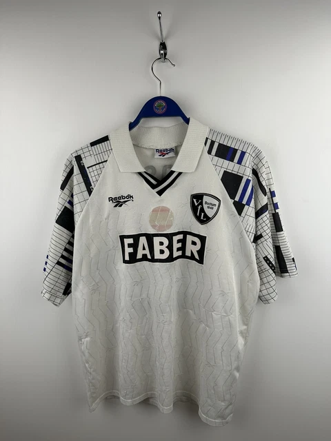 VFL Bochum Reebok Vintage Trikot 10 Dariusz Wosz Gr.XL Faber Matchworn? Signiert