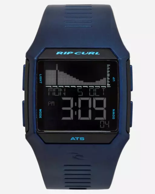RIP CURL RIFLES MIDSIZE DIGITAL TIDE WATCH Surf Watch New A1177 Grey 189.99 PicClick AU