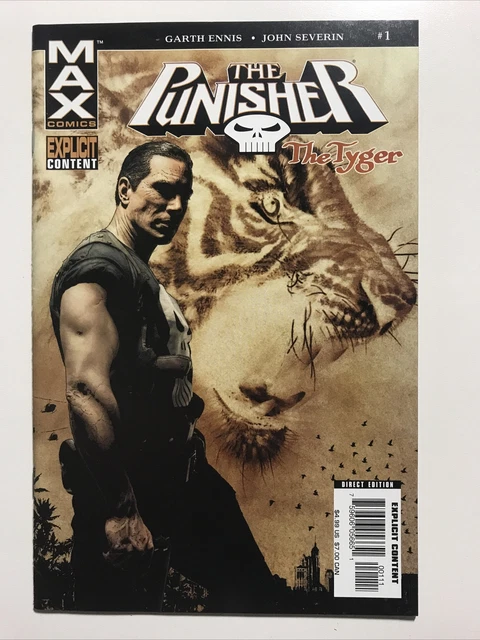 Punisher: The Tyger #1 VF/NM 2006 Marvel Max Comics Garth Ennis John Severin
