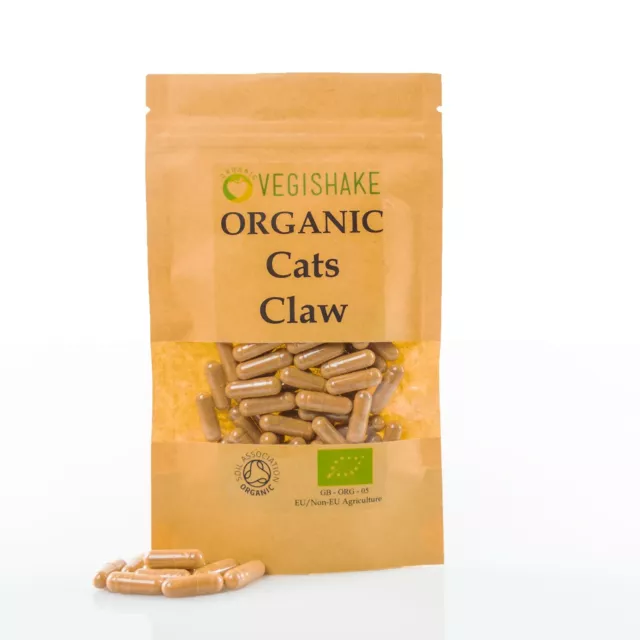 Organic Cats Claw Vegan HPMC Capsule Digestion Anti-inflammatory & Digestion