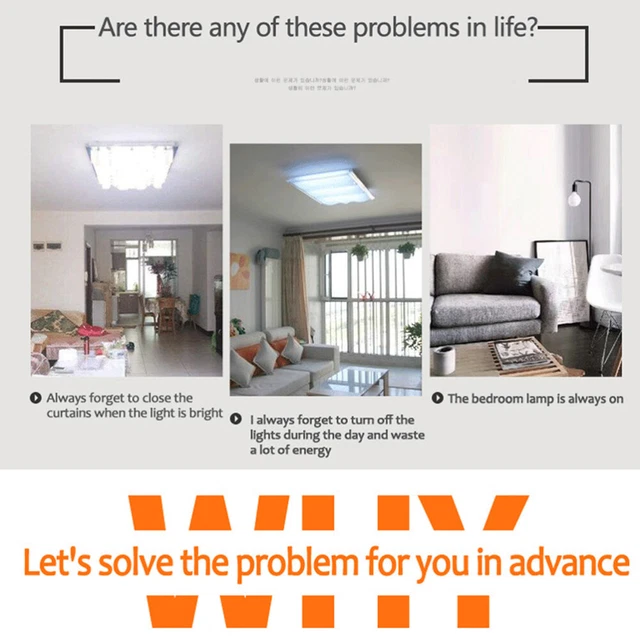 WIFI CONTROLLED SWITCH Wireless Light Sensor Wifi Wall Switch £21.49