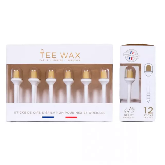 Cire Stik Dépilatoire Nez et Oreilles Tee wax 12pz