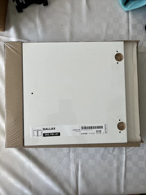 IKEA BESTÅ - Scaffale con anta, 60 x 22 x 38 cm, effetto rovere tinto bianco, effetto rovere