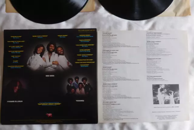 Saturday Night Fever - Original Soundtrack, Rso, 1977, Ex/Ex , Dlp 3