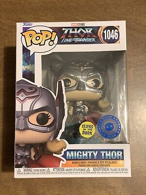 MIGHTY THOR JANE FOSTER GLOW IN THE DARK Funko Pop Marvel Pop In A Box Exclusive