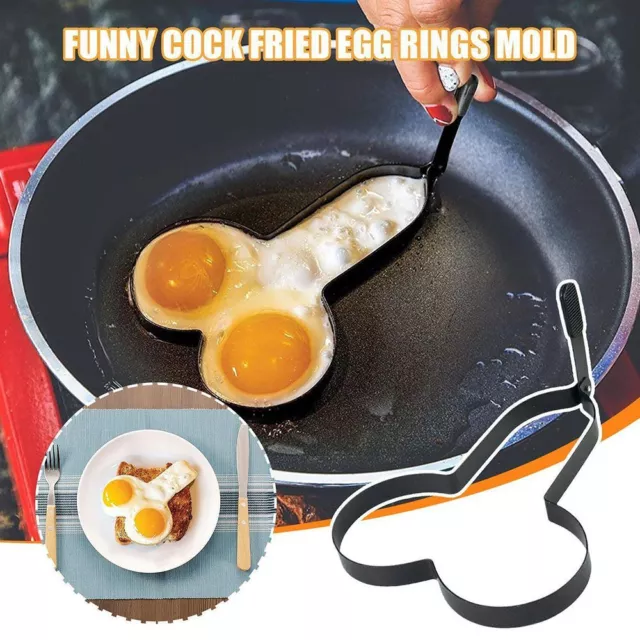 Kitchen Tool Non-stick Egg Fryer Frying Egg Mold Fried Egg Omelette Ring Mold