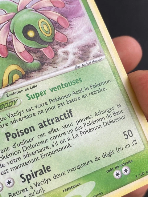 Pokemon Card Fr Ex Sand Tempete - Vacilys 3/100 Holo - Tbe 4