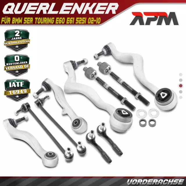 10x Querlenker Satz Vorne Links Rechts für BMW 5er Touring E60 E61 525i 02-10