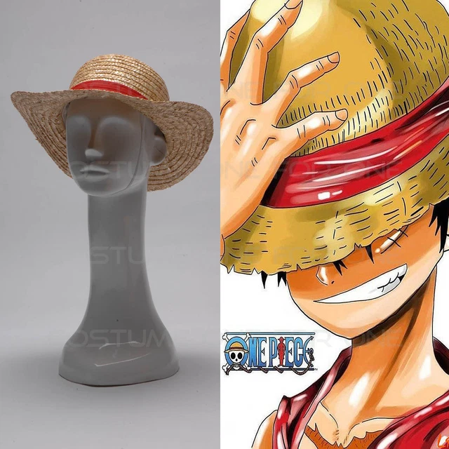 Cappello Feste A Tema Cappello Di Paglia Di LUFFY One Piece