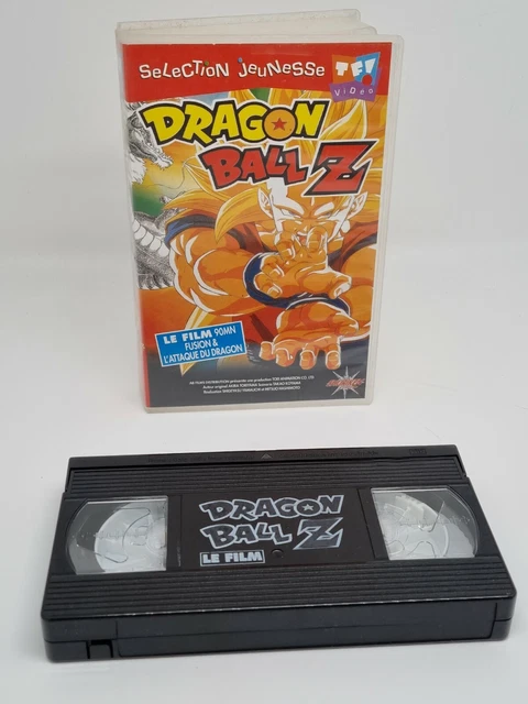 VHS D'Origine FR : Dragon Ball Z Le Film Fusion Attaque du Dragon