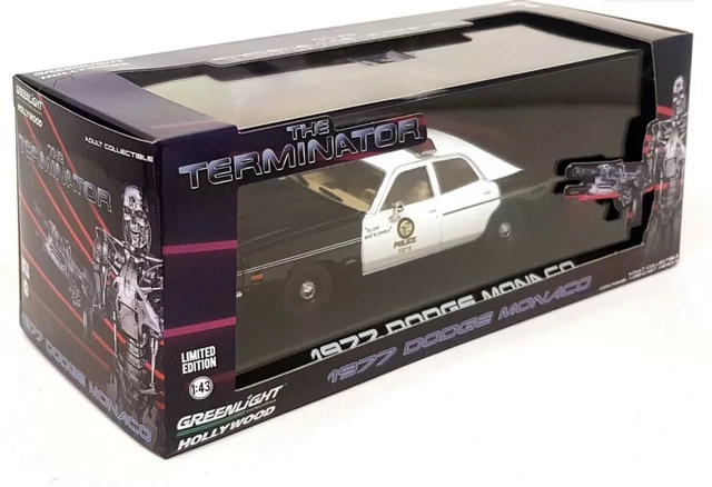 DODGE MONACO 1977 Metropolitan Police-Terminator 1984 1:43 Greenlight 86534 EUR 29,95 - FR