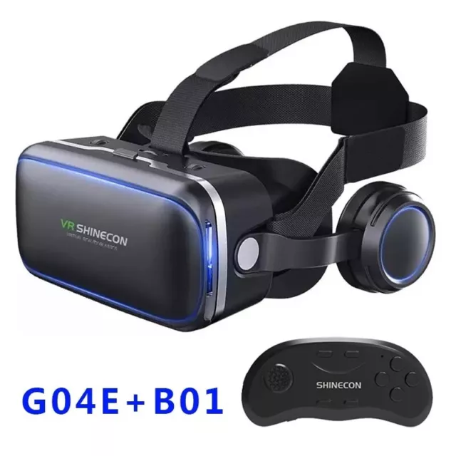 2023 Original VR Shinecon 6.0 Virtual Reality Glasses 3D VR Glasses Stereo/AU