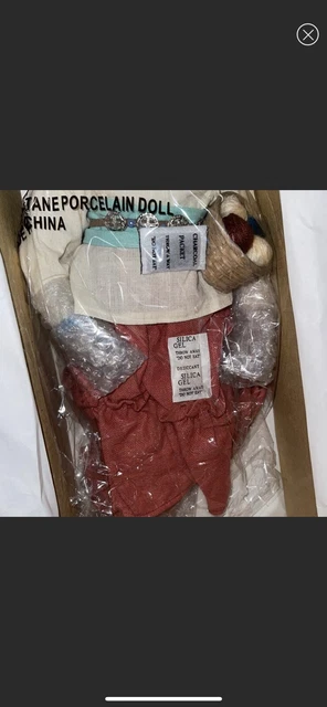 NIB The Heritage Signature Collection Elegant Natane Porcelain Doll 8