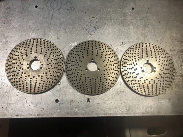 Indexing plates Indexing plates