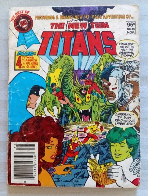 Best Of Dc Blue Ribbon Digest #18, New Teen Titans, 1981
