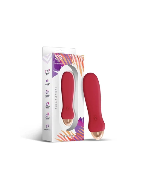 Luxo Estimulador 10 Velocidades Rust Red