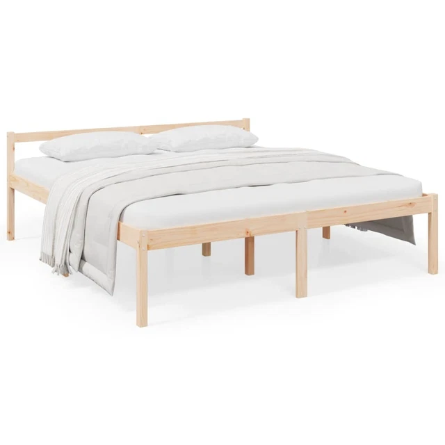 VIDAXL SENIOR BED without Mattress 180x200cm Super King Size £95.96