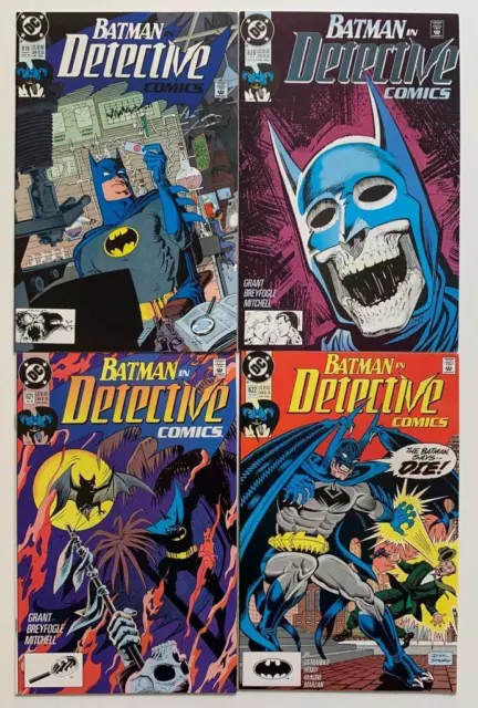 Detective Comics #619 to #622. (DC 1990) 4 x issues.