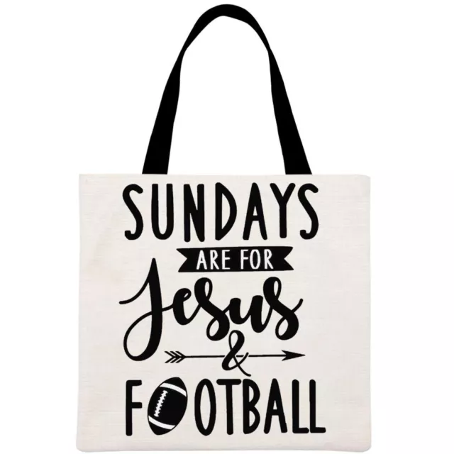 EY# Sundays are for football Printed Linen Bag